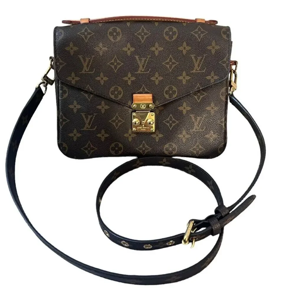 Louis‎ Vuitton Monogram Pochette Metis Shoulder Bag Crossbody - Picture 10 of 12